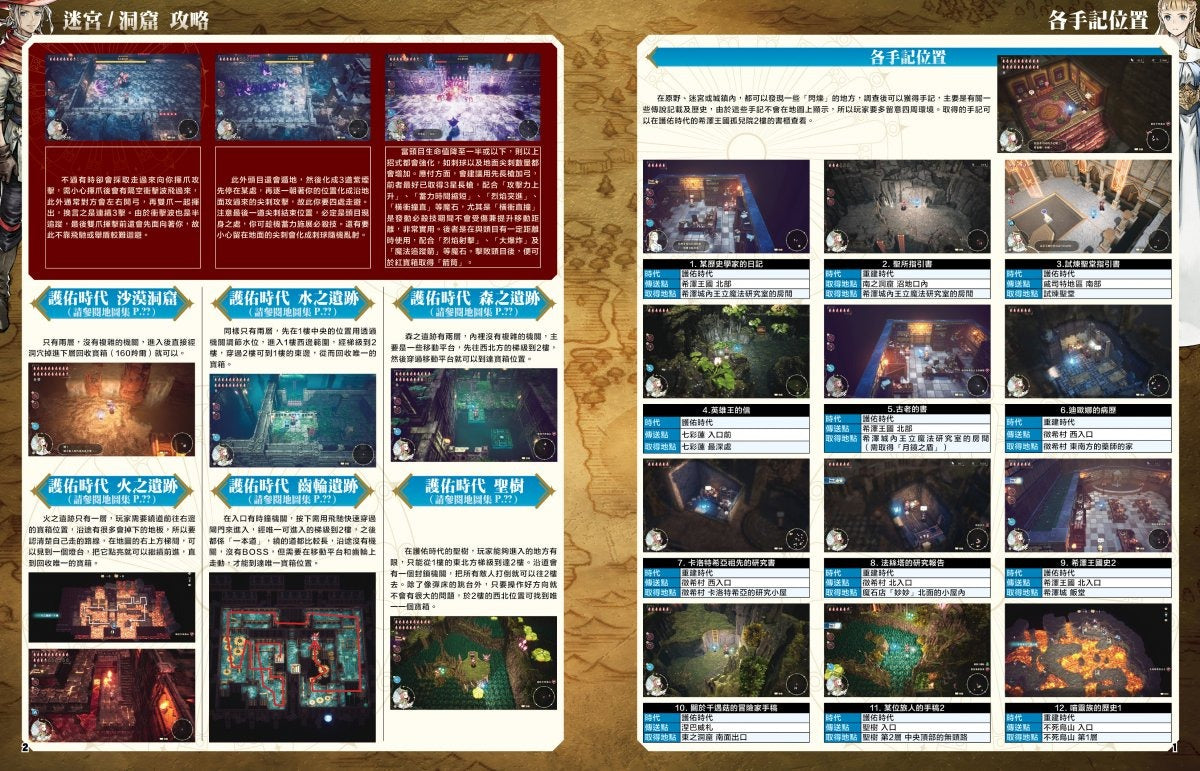 冒險家艾略特的千年奇譚全地圖收集白中文金攻略本 (Game Weekly)-4