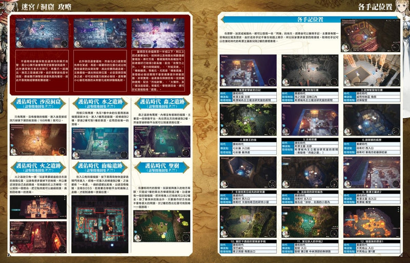 冒險家艾略特的千年奇譚全地圖收集白中文金攻略本 (Game Weekly)-4