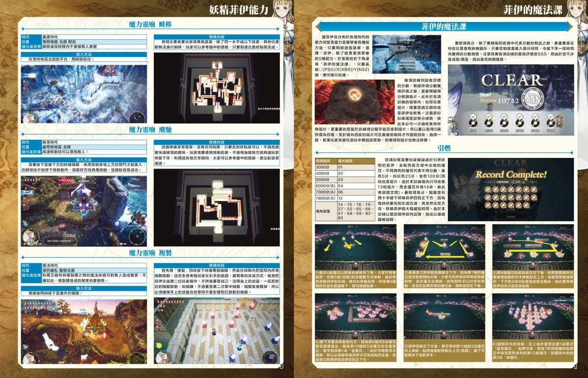 冒險家艾略特的千年奇譚全地圖收集白中文金攻略本 (Game Weekly)-5