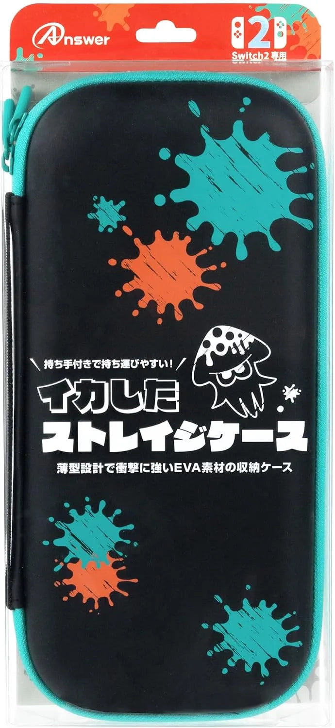 Switch 2 EVA 收納盒 保護套 Pouch Case (Splatoon Raiders, ANSWER)