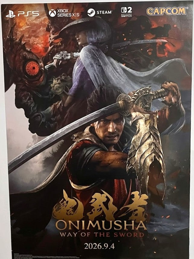 Onimusha: Way of the Sword Official Large Poster