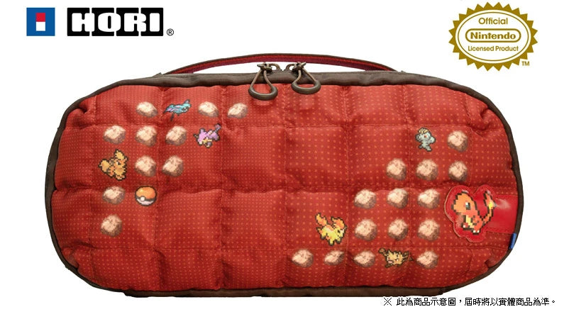 Puff Pouch for Nintendo Switch 2 (Pokemon Pixel Red, HORI)-1