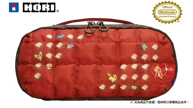 Puff Pouch for Nintendo Switch 2 (Pokemon Pixel Red, HORI)-1