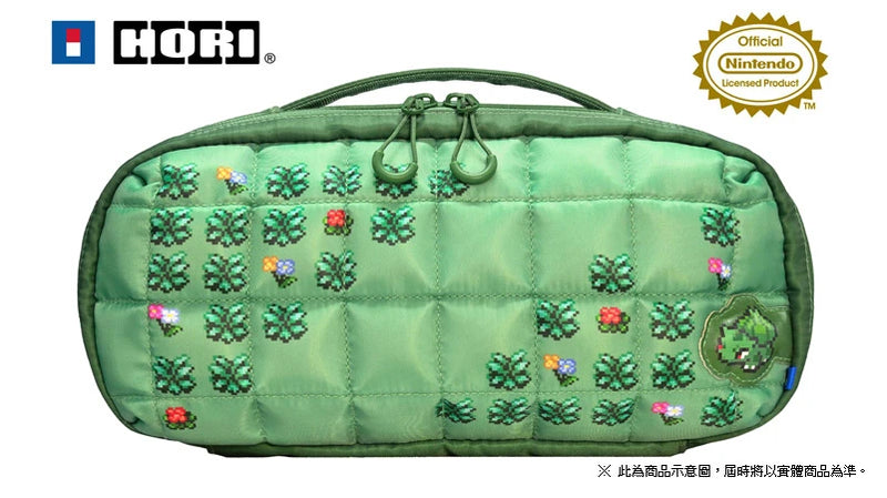 Puff Pouch for Nintendo Switch 2 (Pokemon Pixel Green, HORI)-1