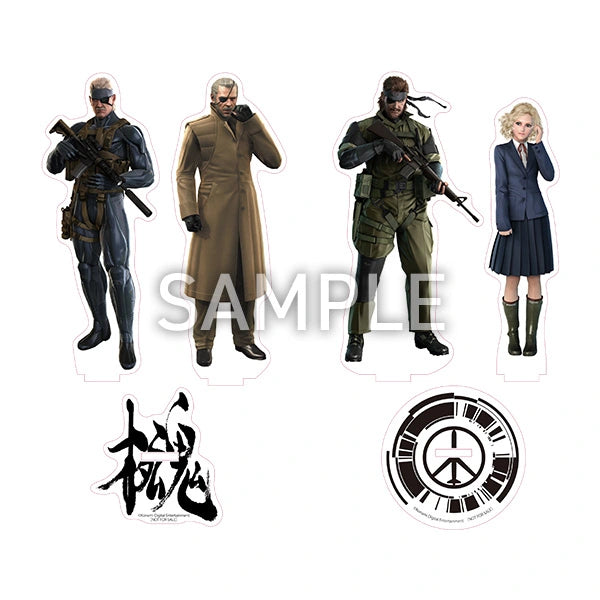 Metal Gear Solid: Master Collection Vol. 2 Limited Acrylic Stand Set