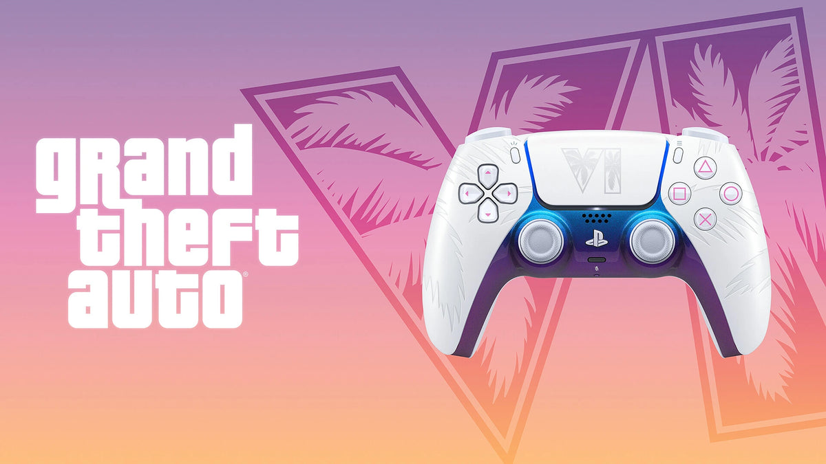 PS5 Dual Sense 無線手掣 (Grand Theft Auto VI GTA6, 白色限量版) [香港行貨]-3