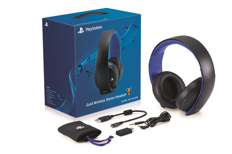 Playstation Gold Wireless 7.1 Headset (Black)-6