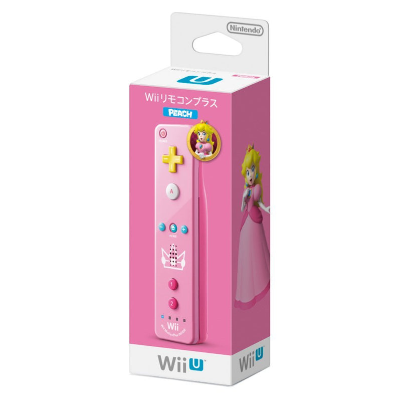 孖寶兄弟特別版Wii U Remote Plus 手柄 (桃公主)-1