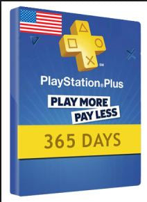 Playstation Network Plus 12 Months Membership Card (US)