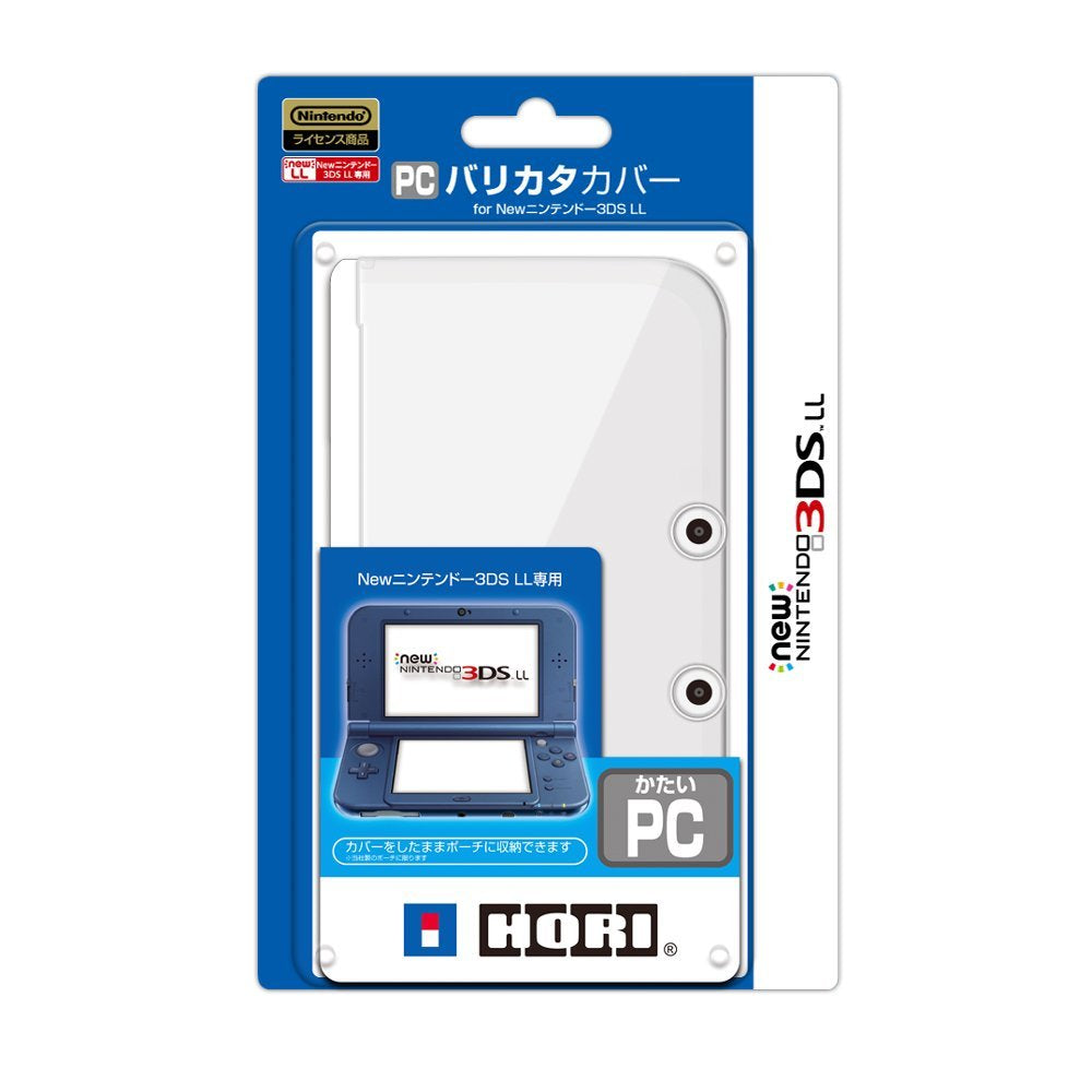 HORI New 3DS LL PC 透明保護殼