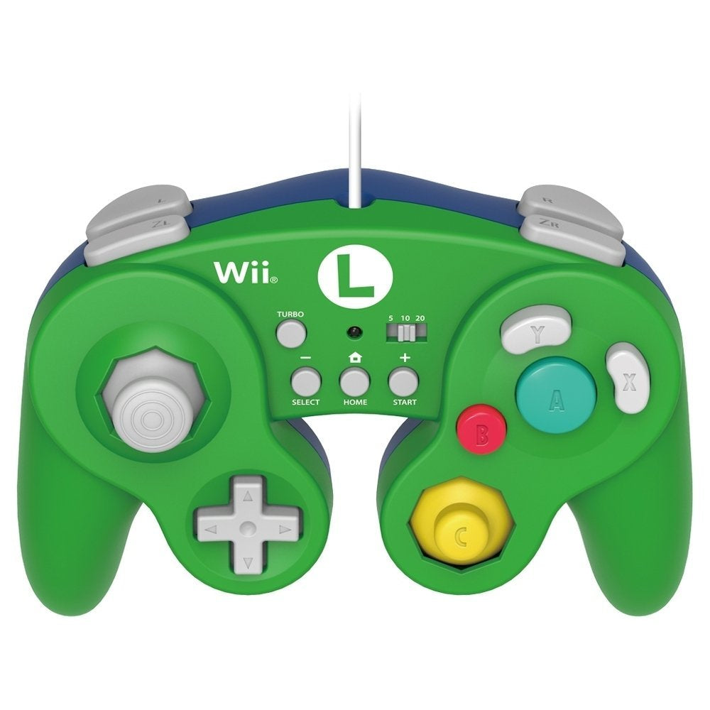 HORI 大亂鬥 Smash Bros.限定版Game Cube手掣 (Luigi)