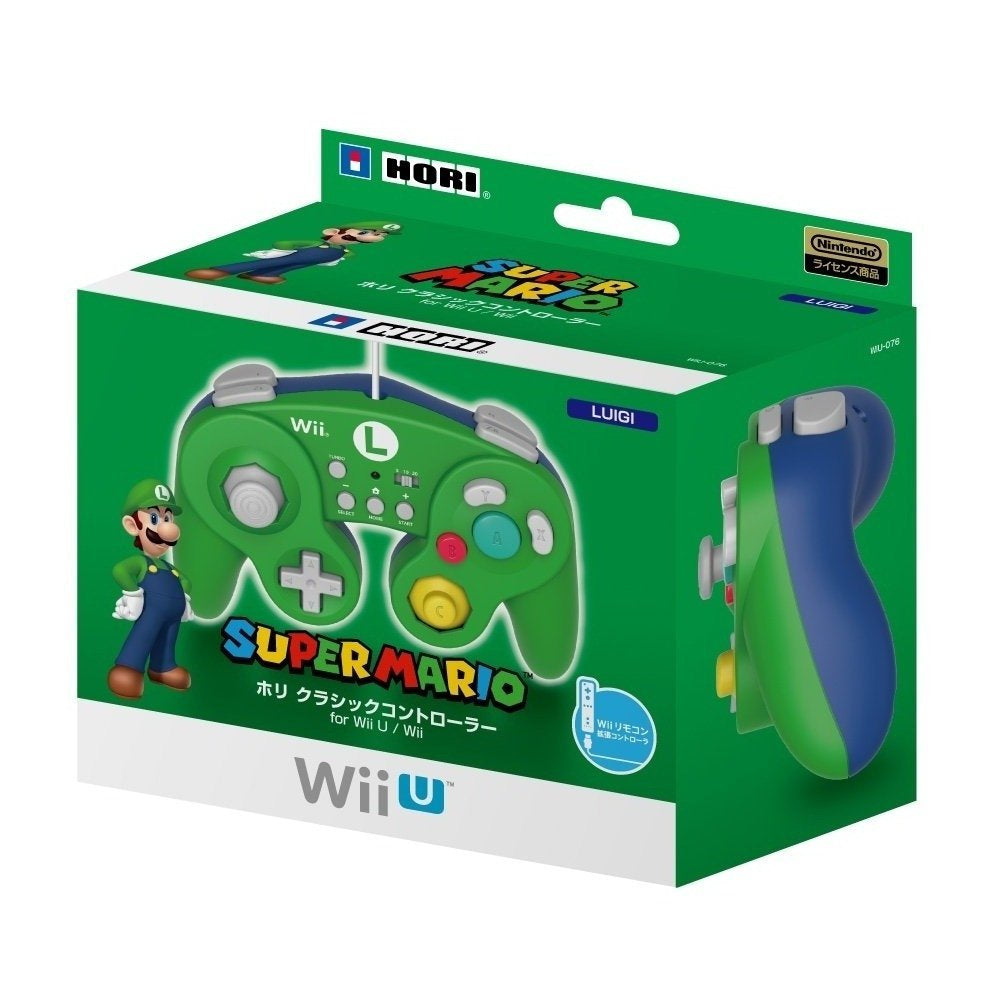 HORI 大亂鬥 Smash Bros.限定版Game Cube手掣 (Luigi)