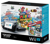 Wii U Super Mario 3D World 連 32GB 美版主機豪華套裝