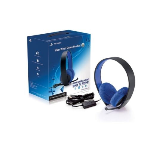 SONY Silver Wired 7.1 Virtual Stereo Headset with Mic