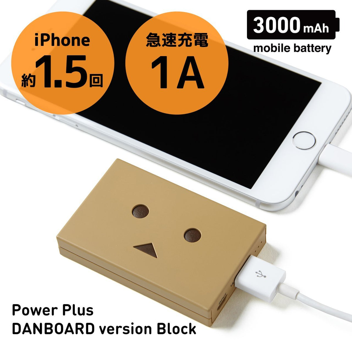 Dan Board Cheero 3000mAh Block Power