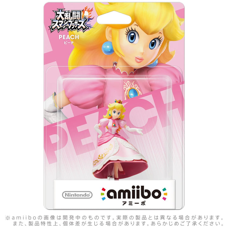 Amiibo NFC 人偶: Peach (Smash Bros.)-1