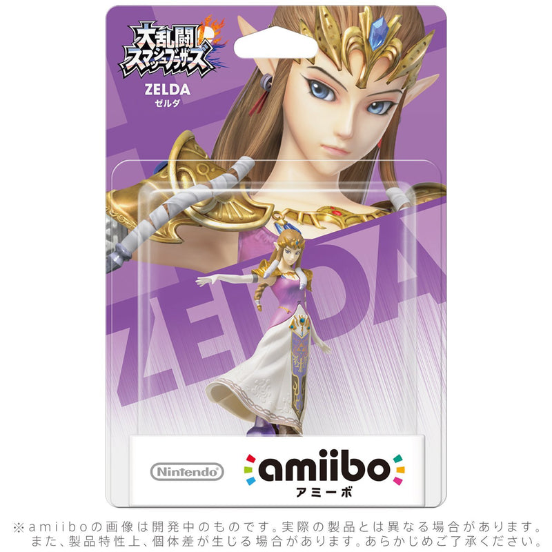 Amiibo Figure: 萨尔达 (大乱斗)-1