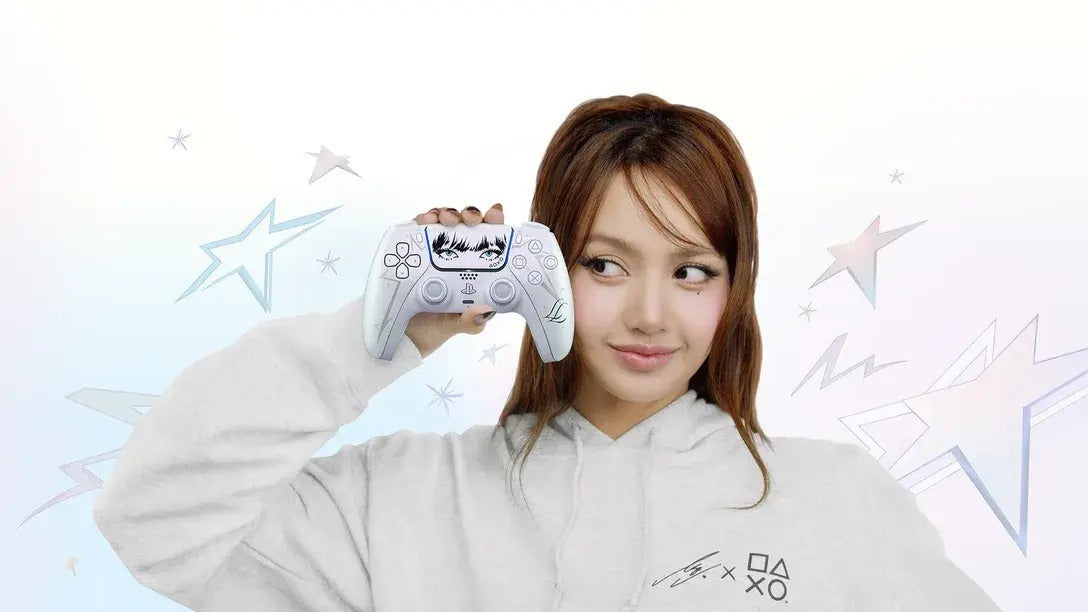 PS5 Dual Sense 無線手掣 (Black Pink- LISA) [香港行貨]