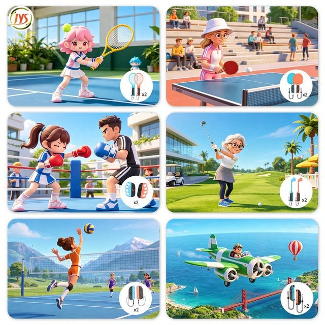 NS2 運動度假勝地 Sports Resort 用15合1遊戲配件 (JYS)-12