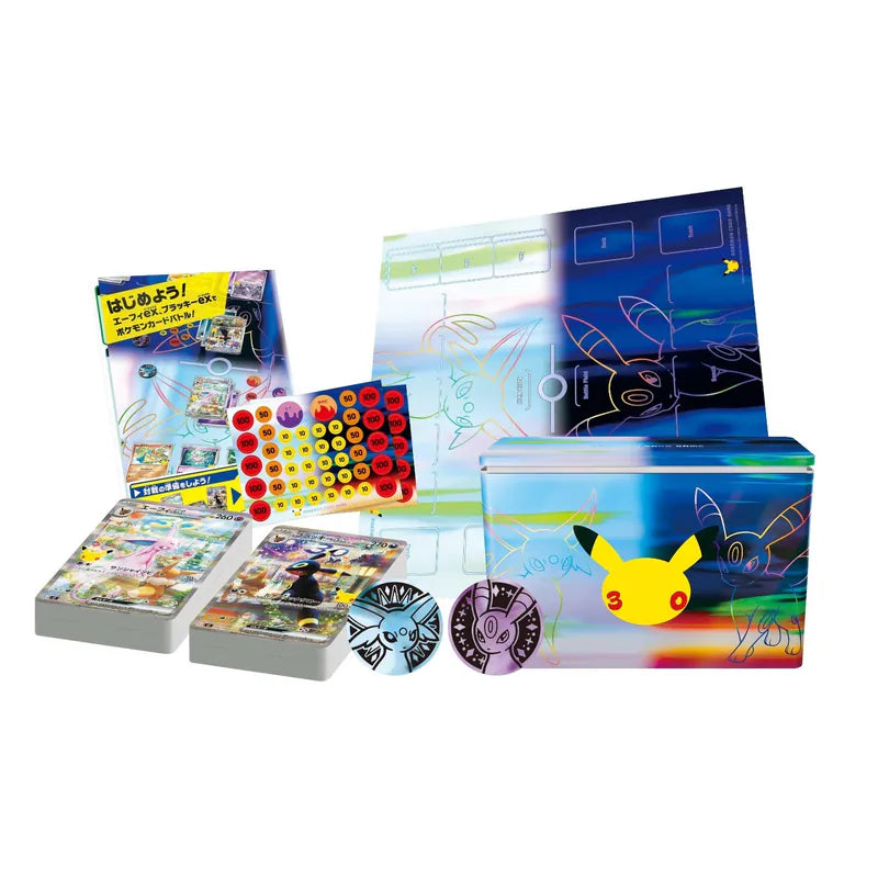 Pokemon TCG Mega 30th Celebration Premium Deck Set Espeon & Umbreon (Tradional Chinese Version)-3