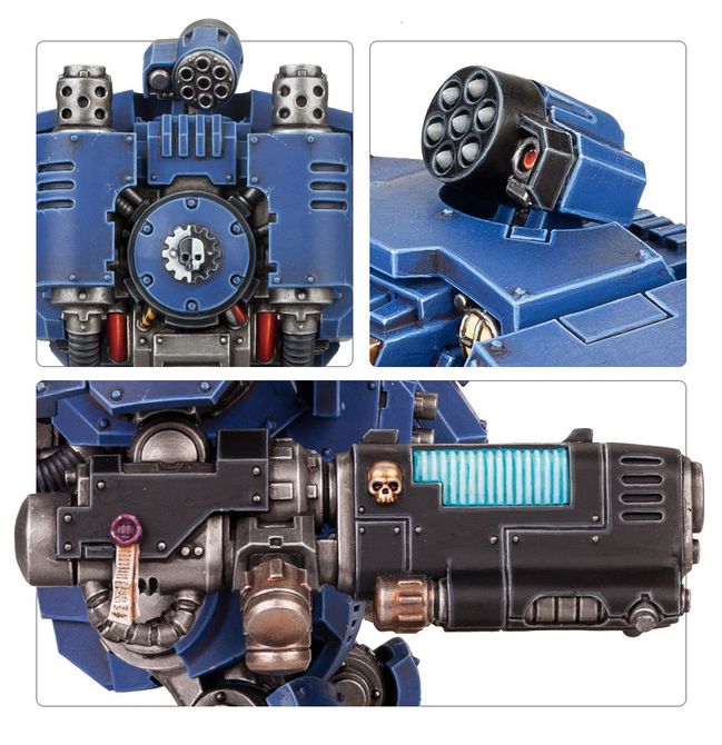 Games Workshop Warhammer 戰鎚 40,000 星際戰士模型：救贖者無畏機甲 [英文版]-7