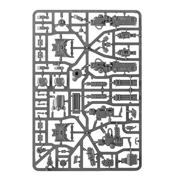 Games Workshop Warhammer 戰鎚 40,000 星際戰士模型：救贖者無畏機甲 [英文版]-9