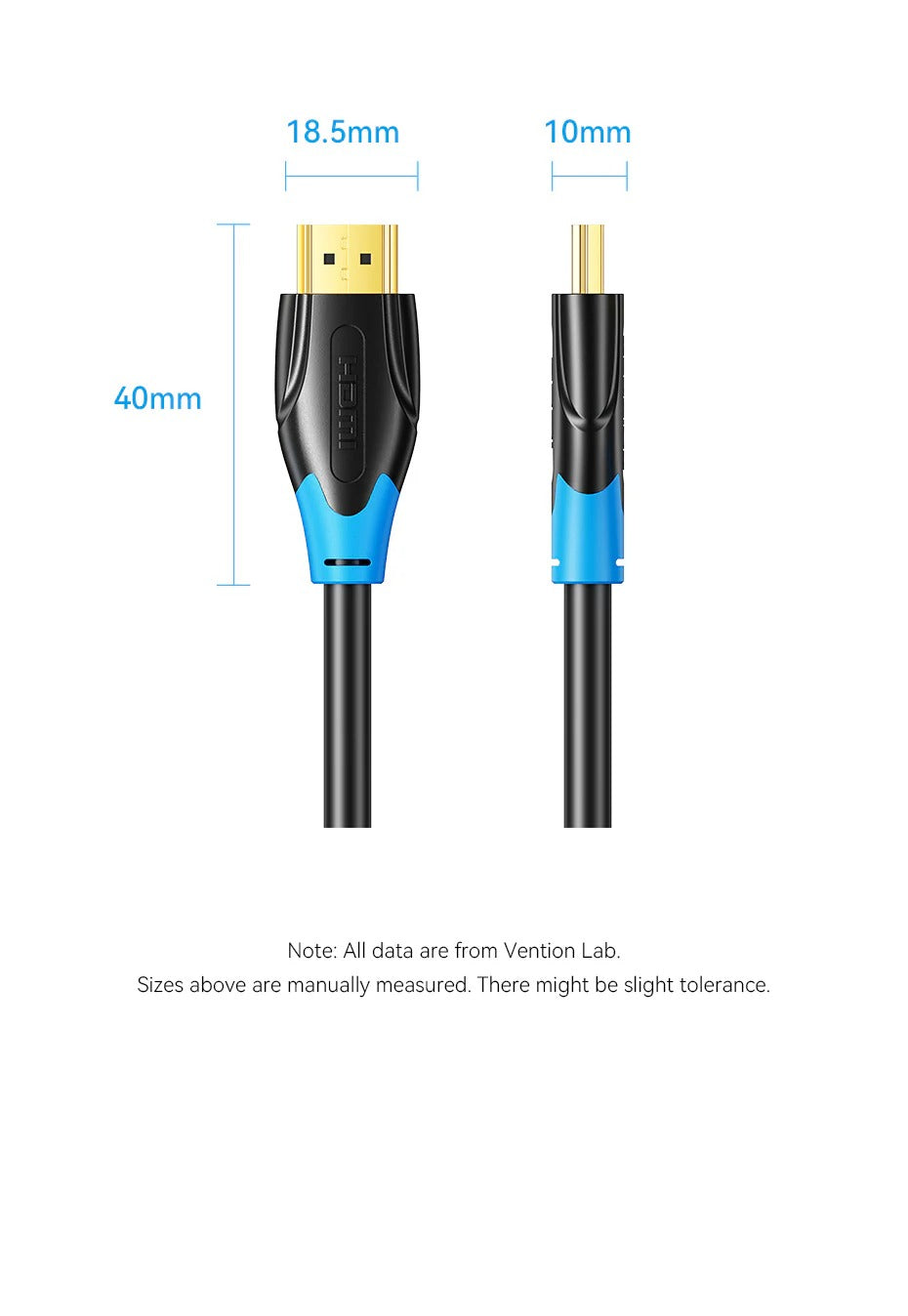 HDMI 2.0 4K@120Hz 数据线 (Vention)
