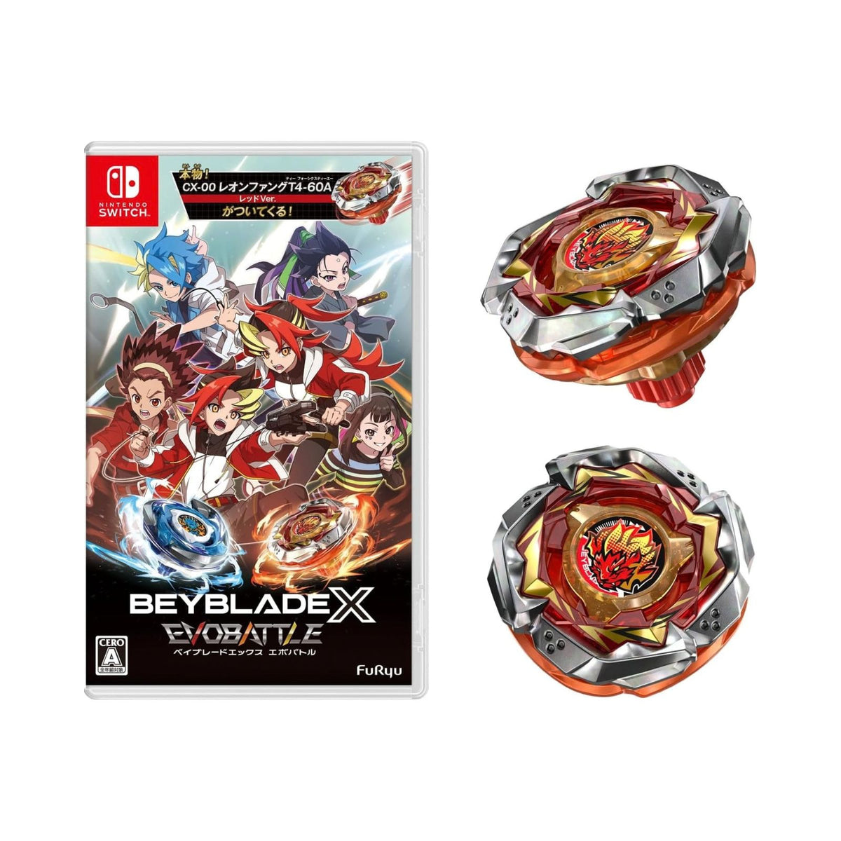 NS 爆旋陀螺 X 進化之戰 (套裝) NS_Beyblade X Evobattle