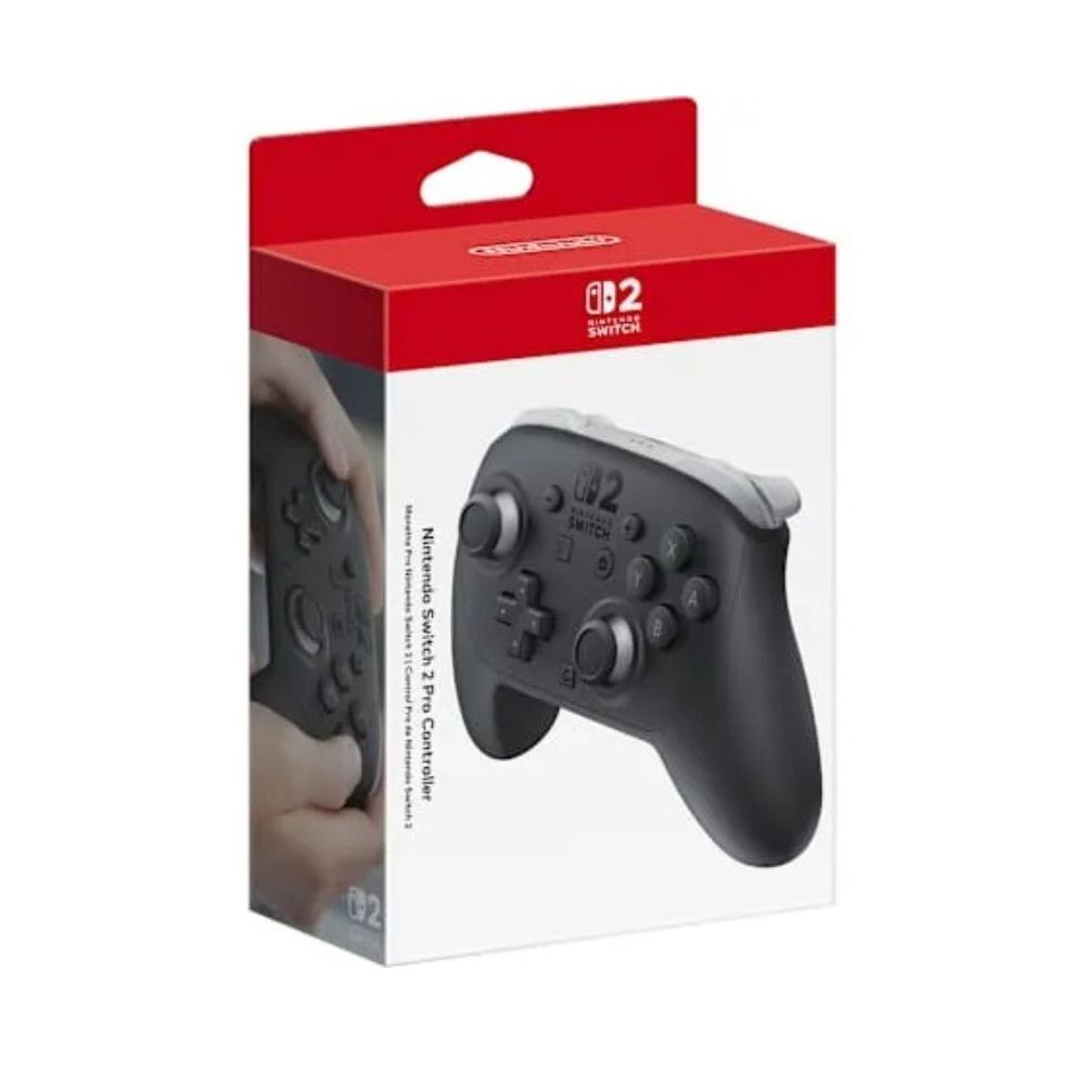 原裝 任天堂 Switch 2 Pro 手掣 (黑色) [香港行貨] Nintendo Switch 2 Pro Contoller (Black)[HK]