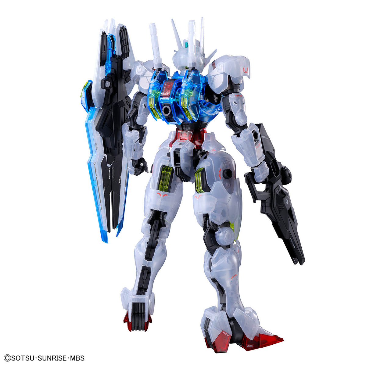 BANDAI FM 1/100 水星之魔女 風靈高達模型 (彩色透明版) [GUNDAM BASE 限定版]-8