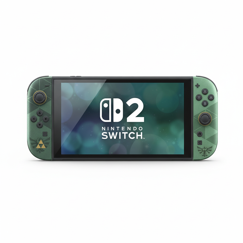 The Legend of Zelda 40th Anniversary Limited Edition Switch 2 Console (HK)-3