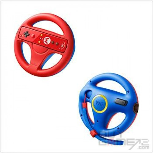 Club Nintendo非賣版孖寶賽車8 原裝呔盤 日本Nintendo Store網上限定版