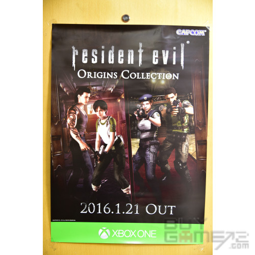 Biohazard Origins Collection 原裝官方大海報 日版