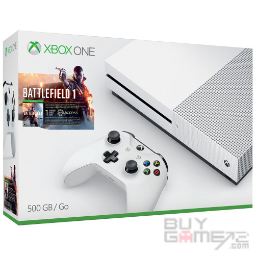 X1 Xbox One S 1TB Console Battlefield 1 Bundle Hong Kong