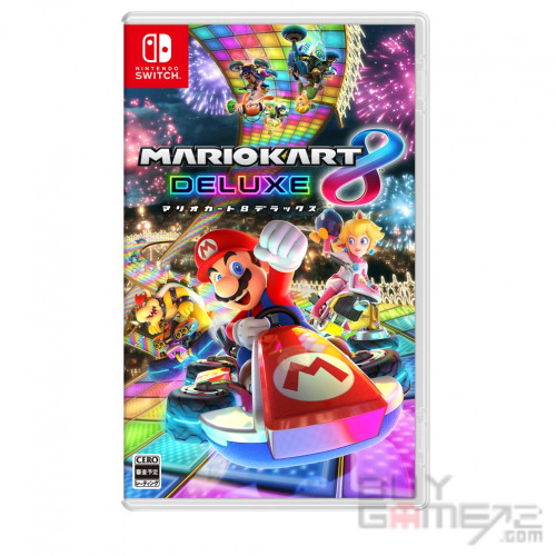 长续航版 Switch 主机 + 孖宝赛车游戏 (港版, 优惠套装) 買Game2限定版