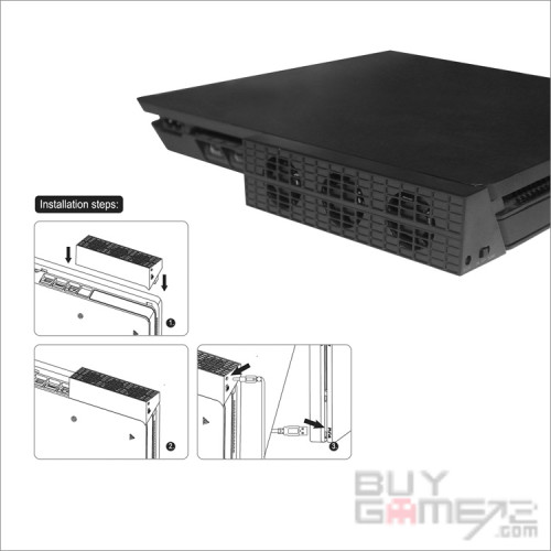 PS4 Slim Console Intelligent Cooling Fan + USB Hub (DOBE) NIL