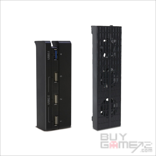 PS4 Slim Console Intelligent Cooling Fan + USB Hub (DOBE) NIL