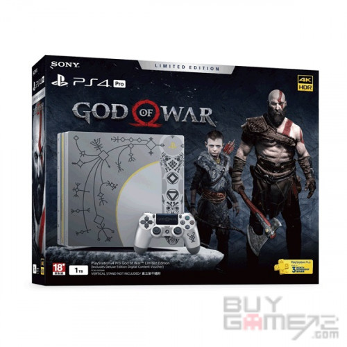 PS4 Pro 1TB Console (God of War: Be a Warrior Limited Edition) HK Limited