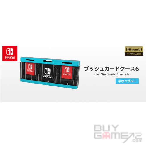 推开式便携游戏卡盒6 (蓝, HORI) 日本版