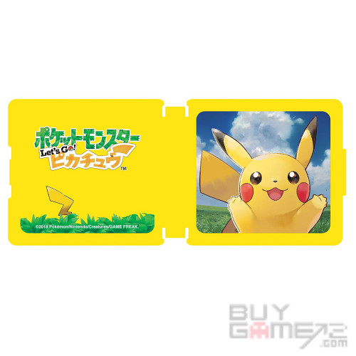 Pokemon Let's Go! Limited Game Card Pocket 24 (Pikachu) Japanese
