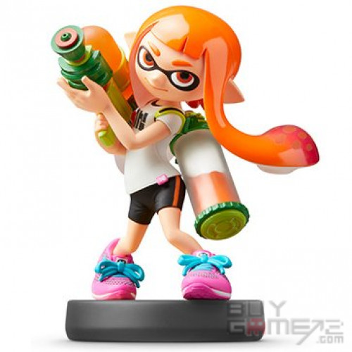Amiibo: Inkling (Smash Brothers Series) Japanese