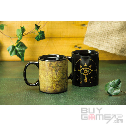 The Legend of Zelda Sheikah Eye Heat Changing Ceramic Coffee Mug US
