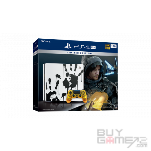 PS4) PS4 Pro 1TB 主机套装(Death Stranding 限定版) 香港限定版