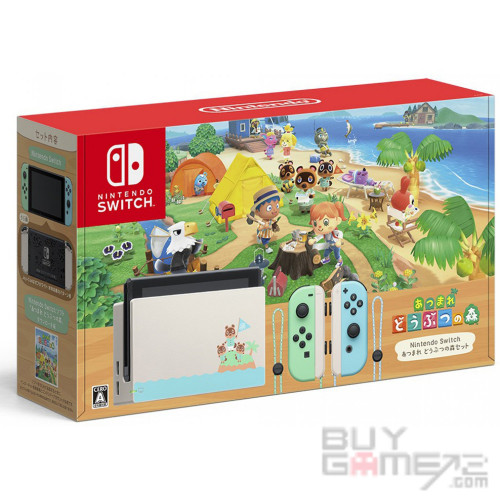 New Switch Console + Game (Animal Crossing Limited Bundle) JAP limited