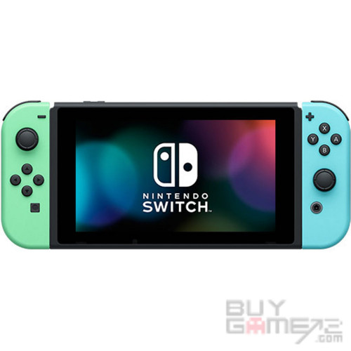 長續航版 Switch主機 (動物之森限定版, 香港行貨) 香港限定版
