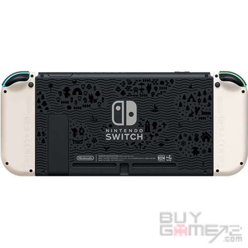 長續航版 Switch主機 (動物之森限定版, 香港行貨) 香港限定版