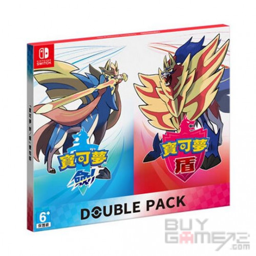 Pokemon Sword + Shield (Double Pack) Hong Kong