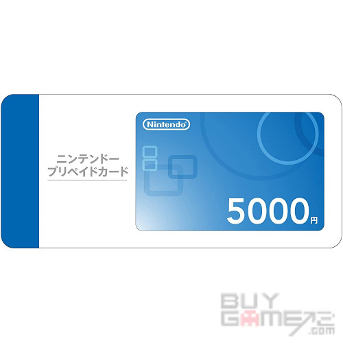 5000 yen eshop card