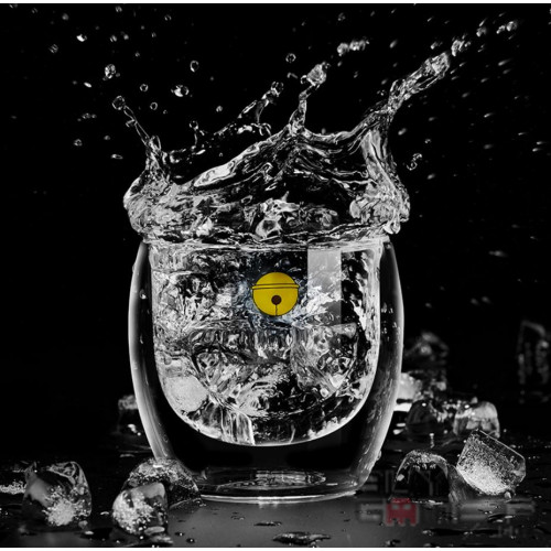 多啦A夢正版耐熱雙層玻璃杯 (身) 中國版