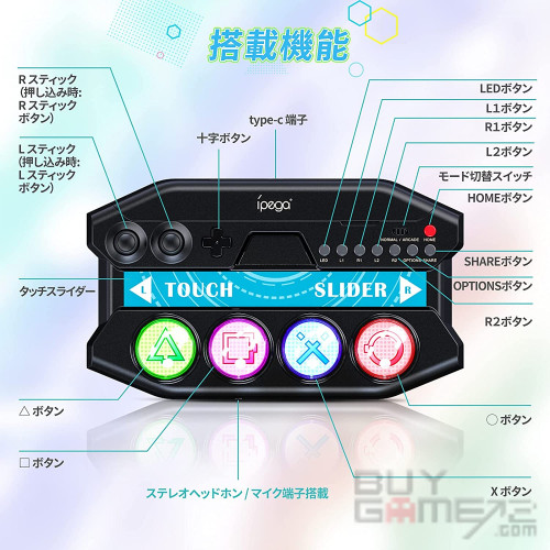 Hatsune Miku Project DIVA Future Tone DX Mini Controller (Black) Japanese
